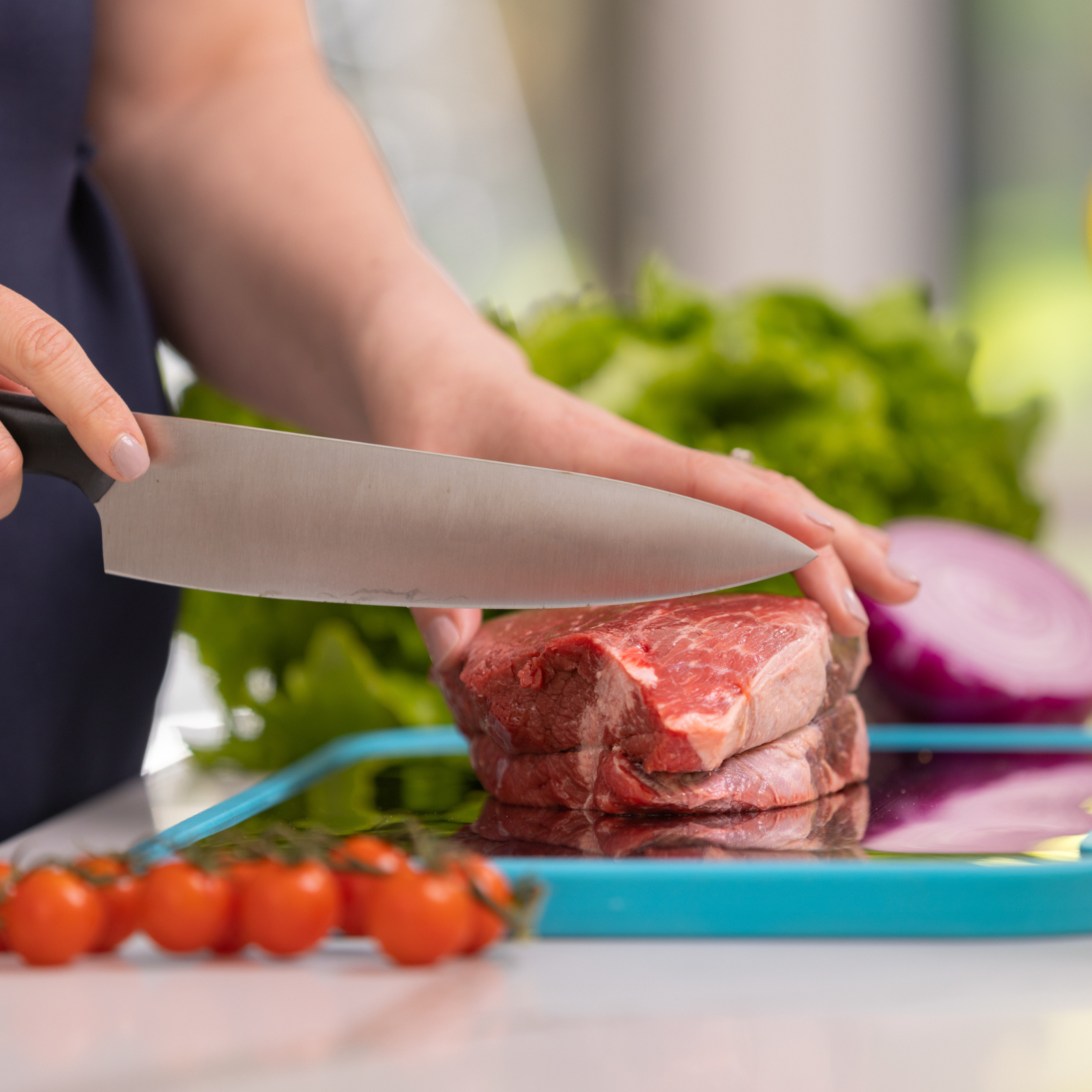 2 in 1まな板 ステンレス プラスチック